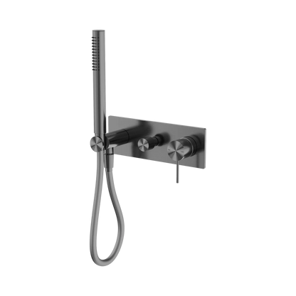 Mecca Shower Mixer Diverter System Gun Metal