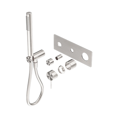 Mecca Shower Mixer Diverter System Trim Kits Only Brushed Nickel