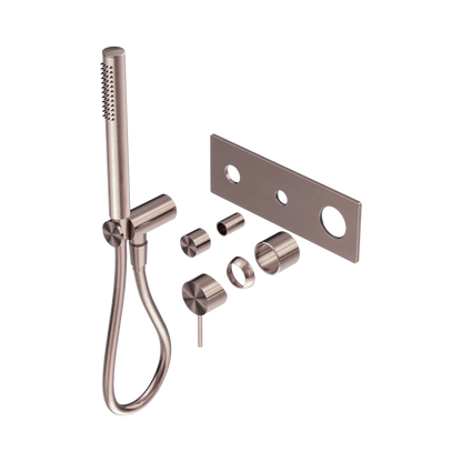 Mecca Shower Mixer Diverter System Trim Kits Only Brushed Bronze
