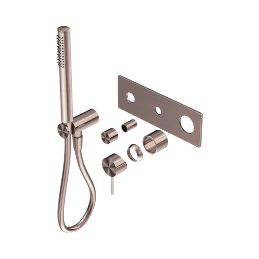 Mecca Shower Mixer Diverter System Trim Kits Only Brushed Bronze