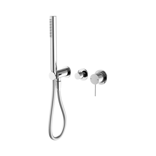 Mecca Shower Mixer Diverter System Separate Back Plate Chrome