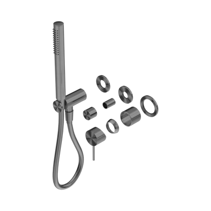 Mecca Shower Mixer Diverter System Separate Back Plate Trim Kits Only Gun Metal