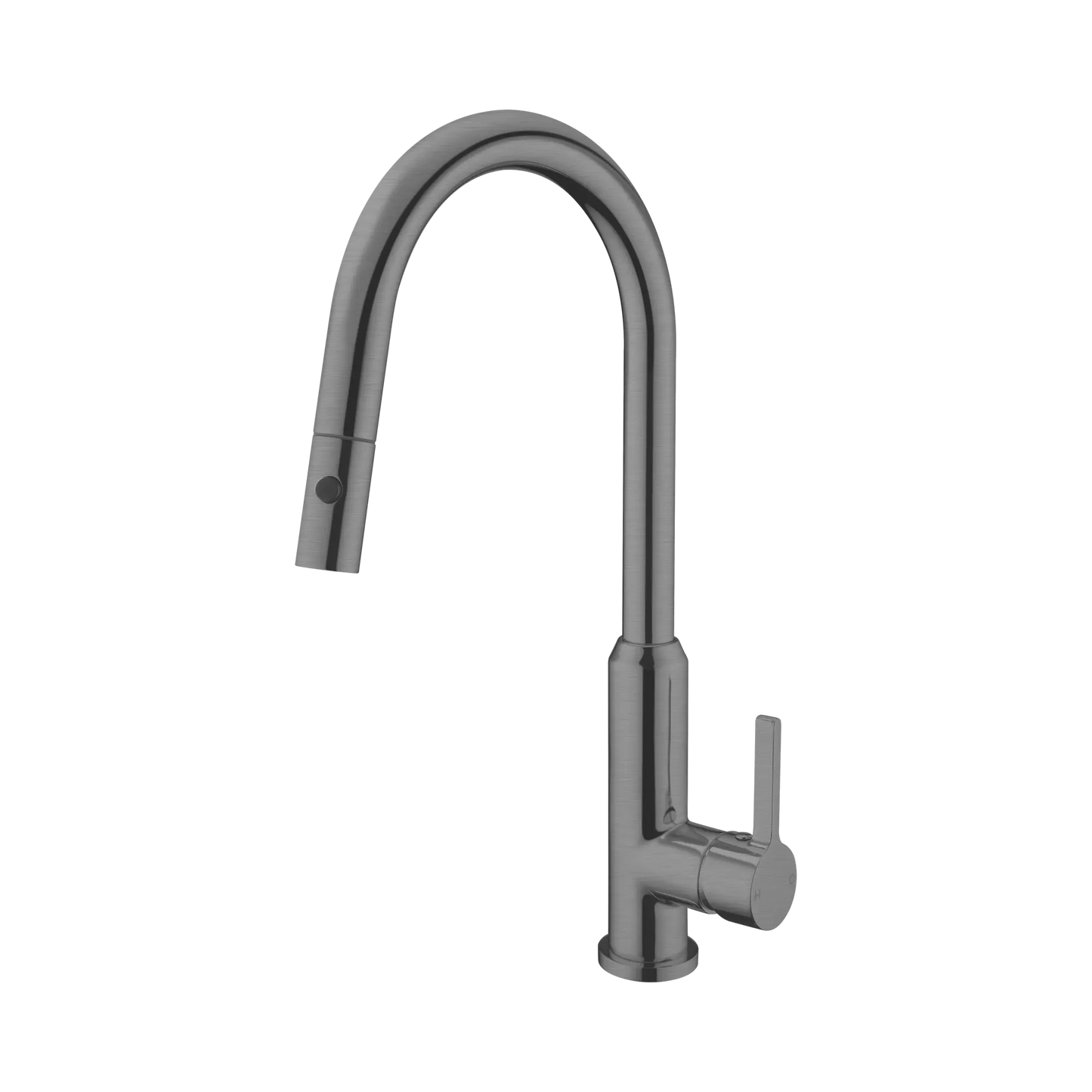 Nero Pearl Pull Out Sink Mixer With Vegie Spray Function Gun Metal