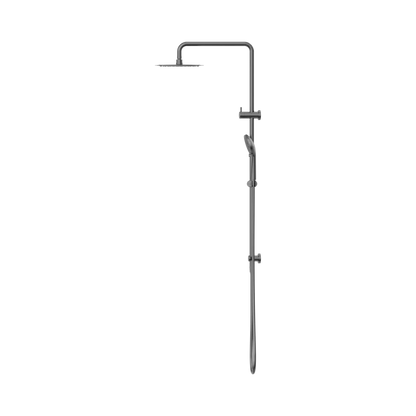 Round Project Twin Shower Gun Metal