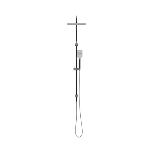 Square Project Twin Shower Chrome