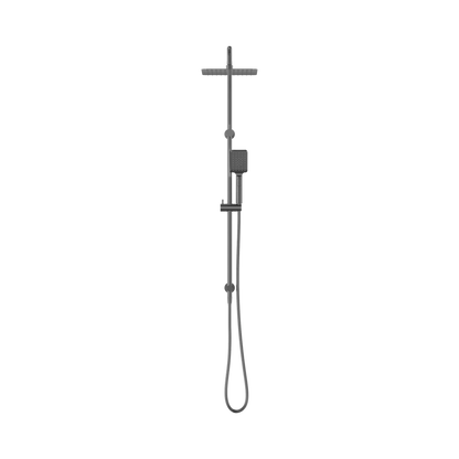 Square Project Twin Shower Gun Metal