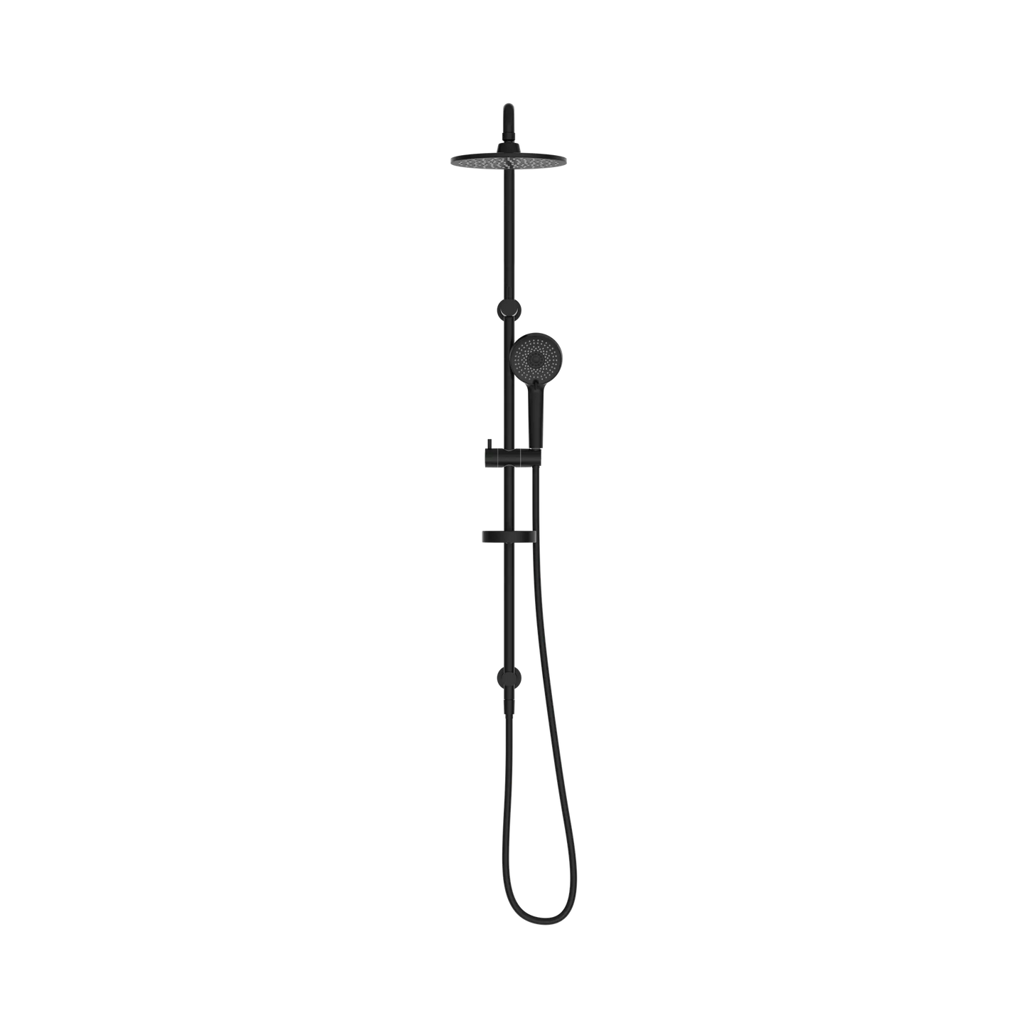 Builder Project Twin Shower Set Matte Black