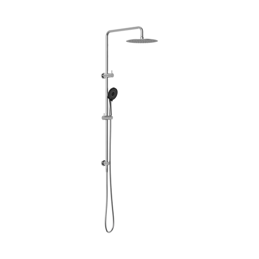 Round Project Twin Shower 4 Star Rating Chrome