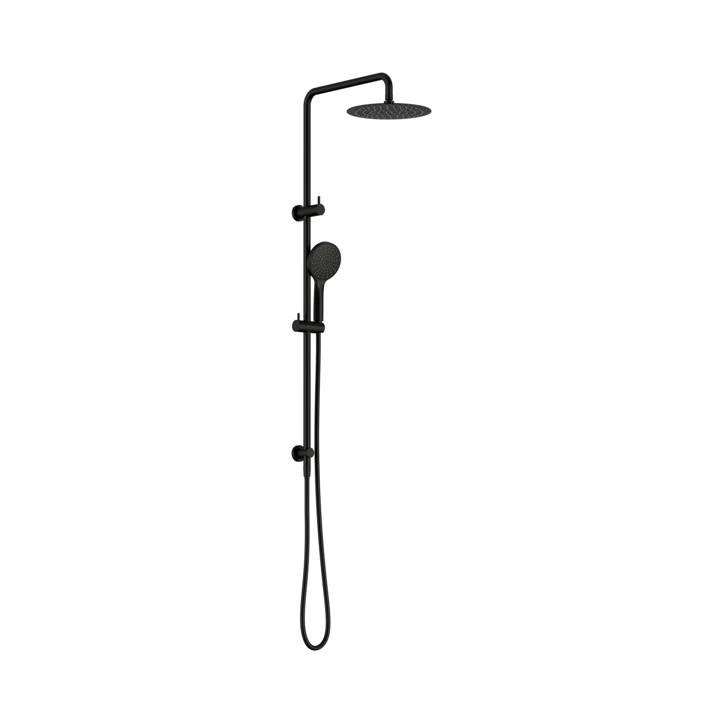 Dolce II Twin Shower Matte Black