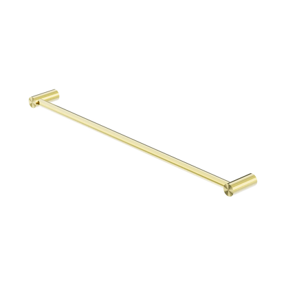 New Mecca Single Towel Rail 600mm Brushed Gold