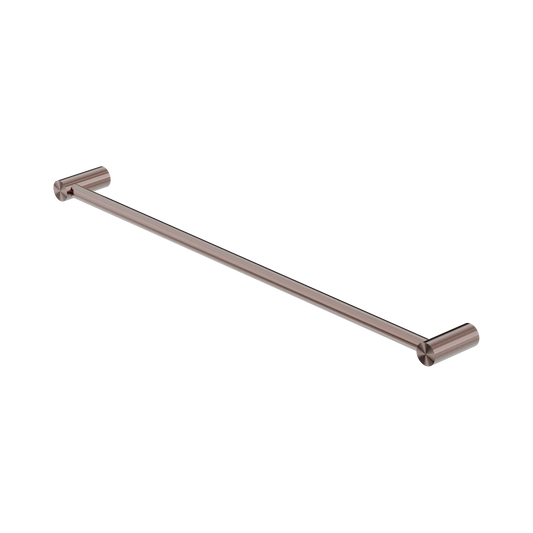 New Mecca Single Towel Rail 600mm Brushed Bronze