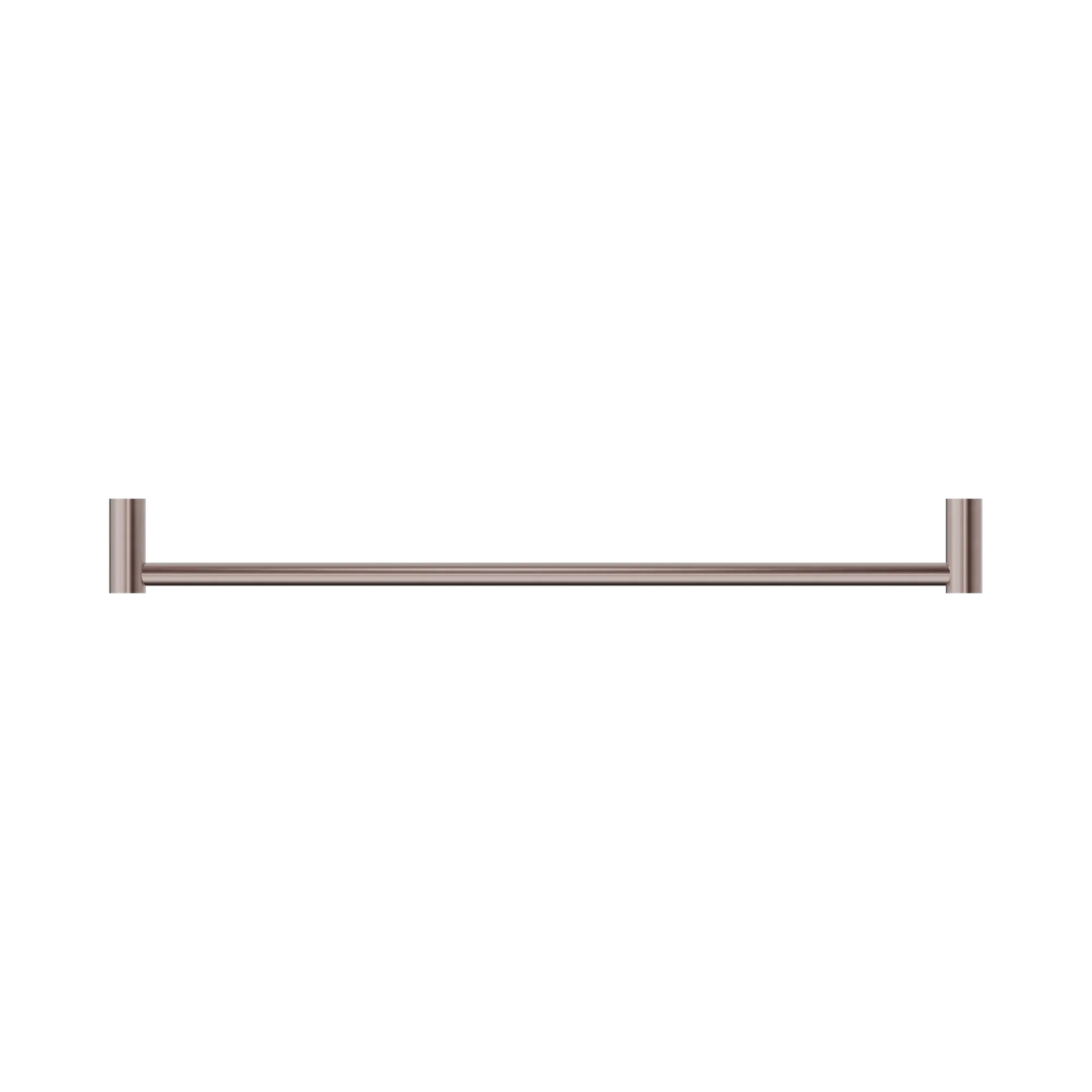 New Mecca Single Towel Rail 600mm Brushed Bronze