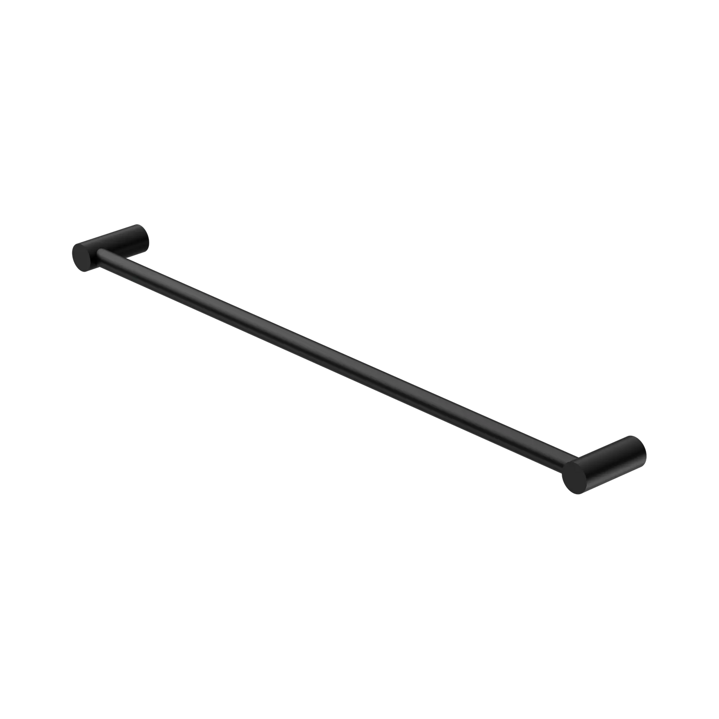 New Mecca Single Towel Rail 600mm Matte Black