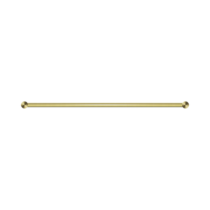 New Mecca Double Towel Rail 600mm Brushed Gold