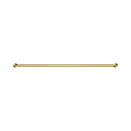 New Mecca Double Towel Rail 600mm Brushed Gold