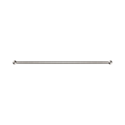 New Mecca Double Towel Rail 600mm Brushed Nickel