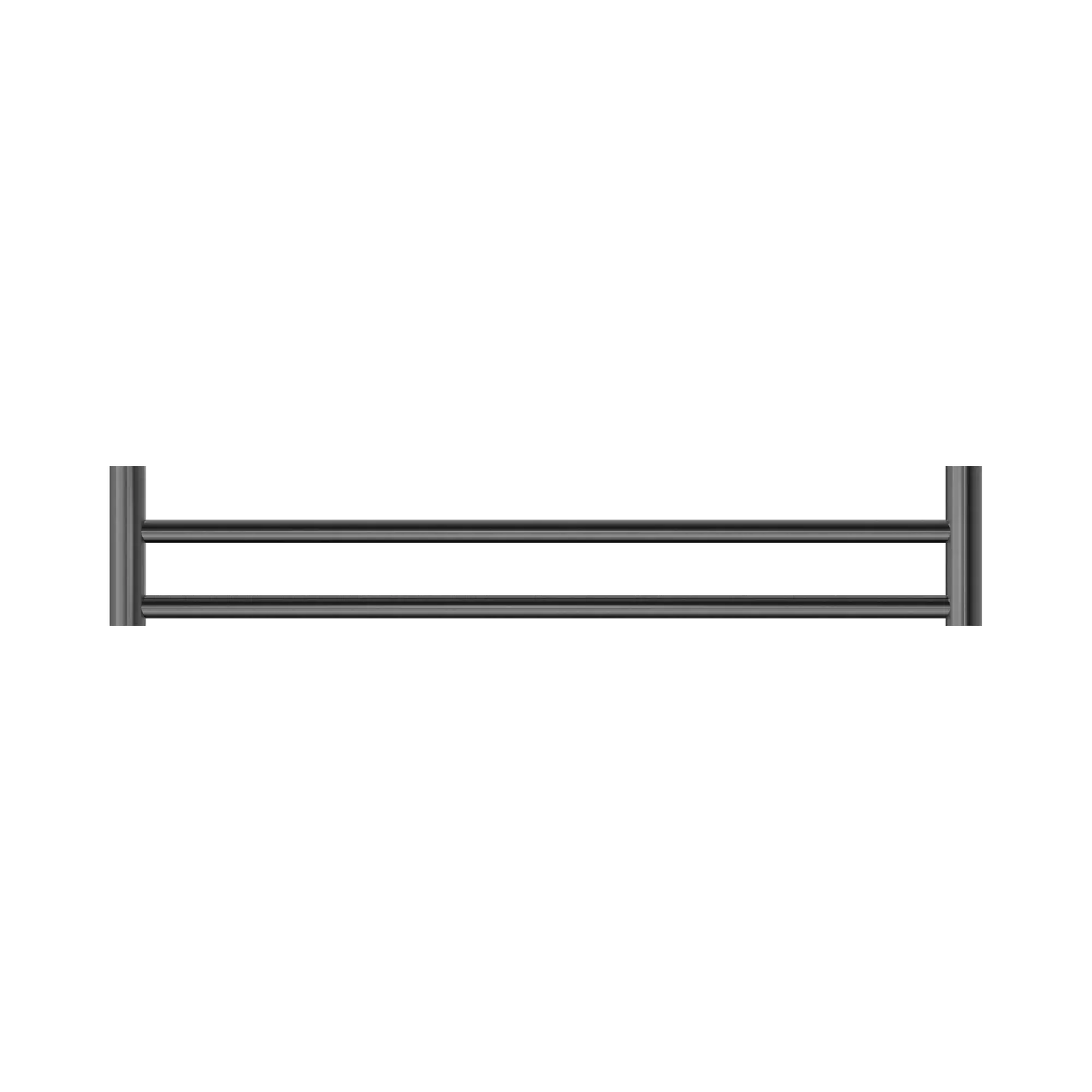 New Mecca Double Towel Rail 600mm Gun Metal