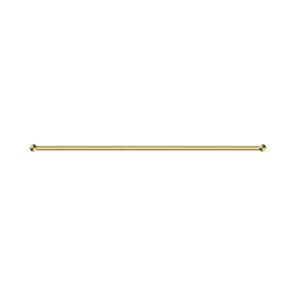 New Mecca Single Towel Rail 800mm Brushed Gold