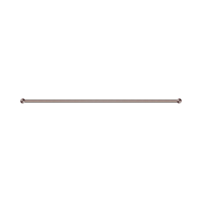 New Mecca Single Towel Rail 800mm Brushed Bronze