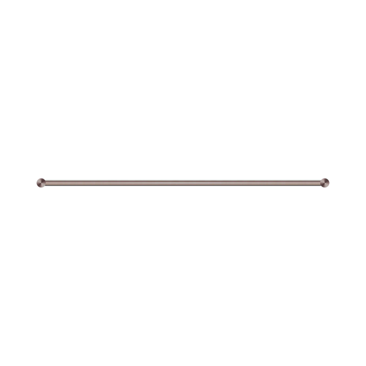 New Mecca Single Towel Rail 800mm Brushed Bronze