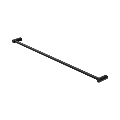 New Mecca Single Towel Rail 800mm Matte Black