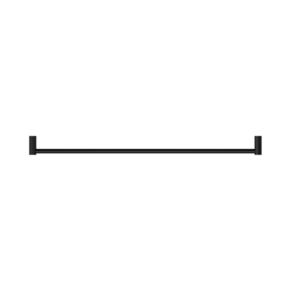 New Mecca Single Towel Rail 800mm Matte Black