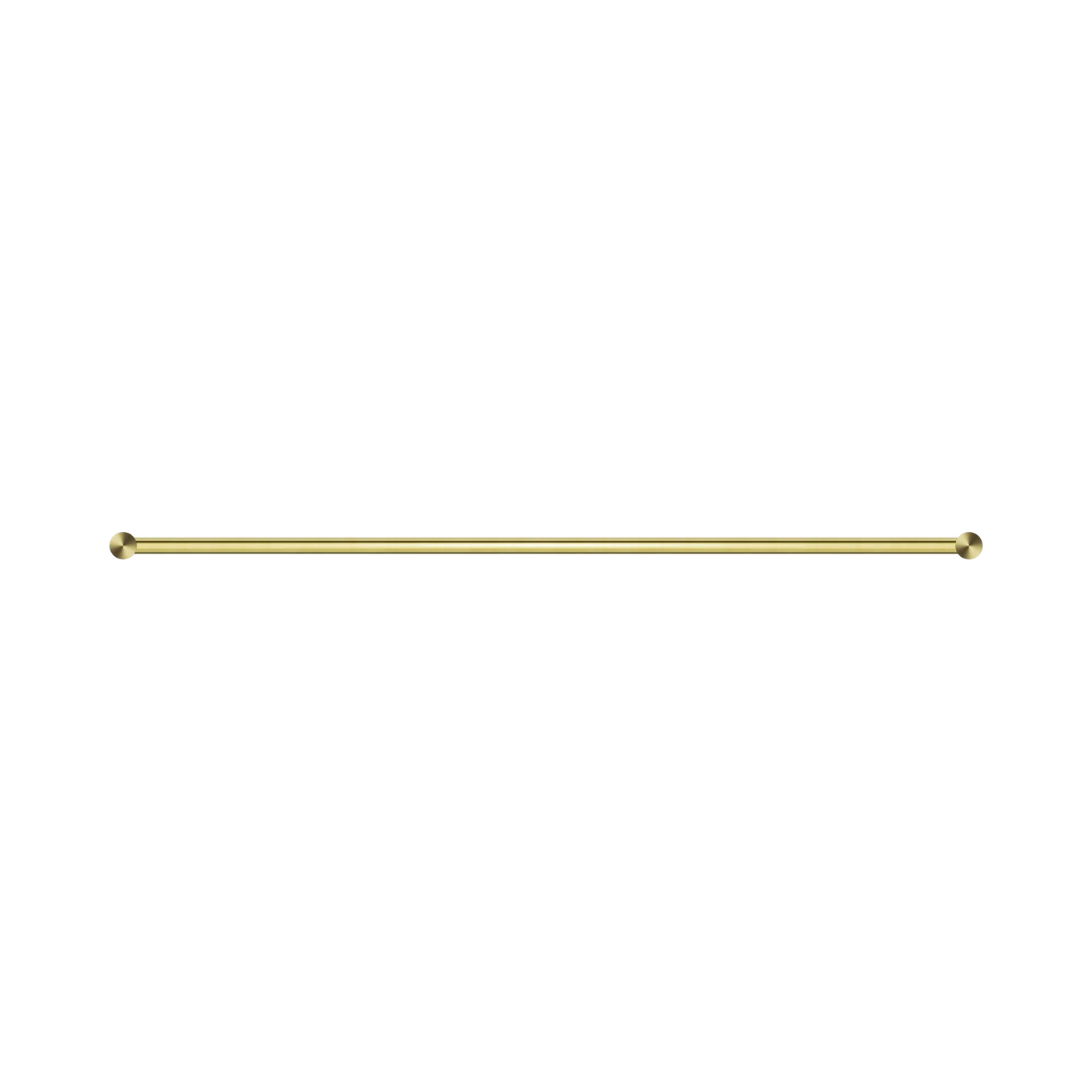 New Mecca Double Towel Rail 800mm Brushed Gold