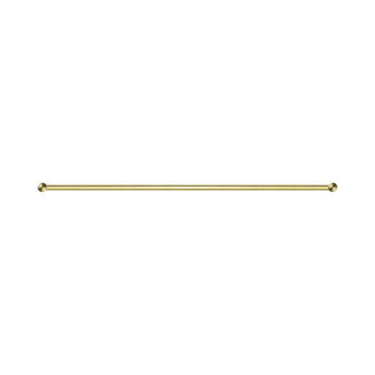 New Mecca Double Towel Rail 800mm Brushed Gold