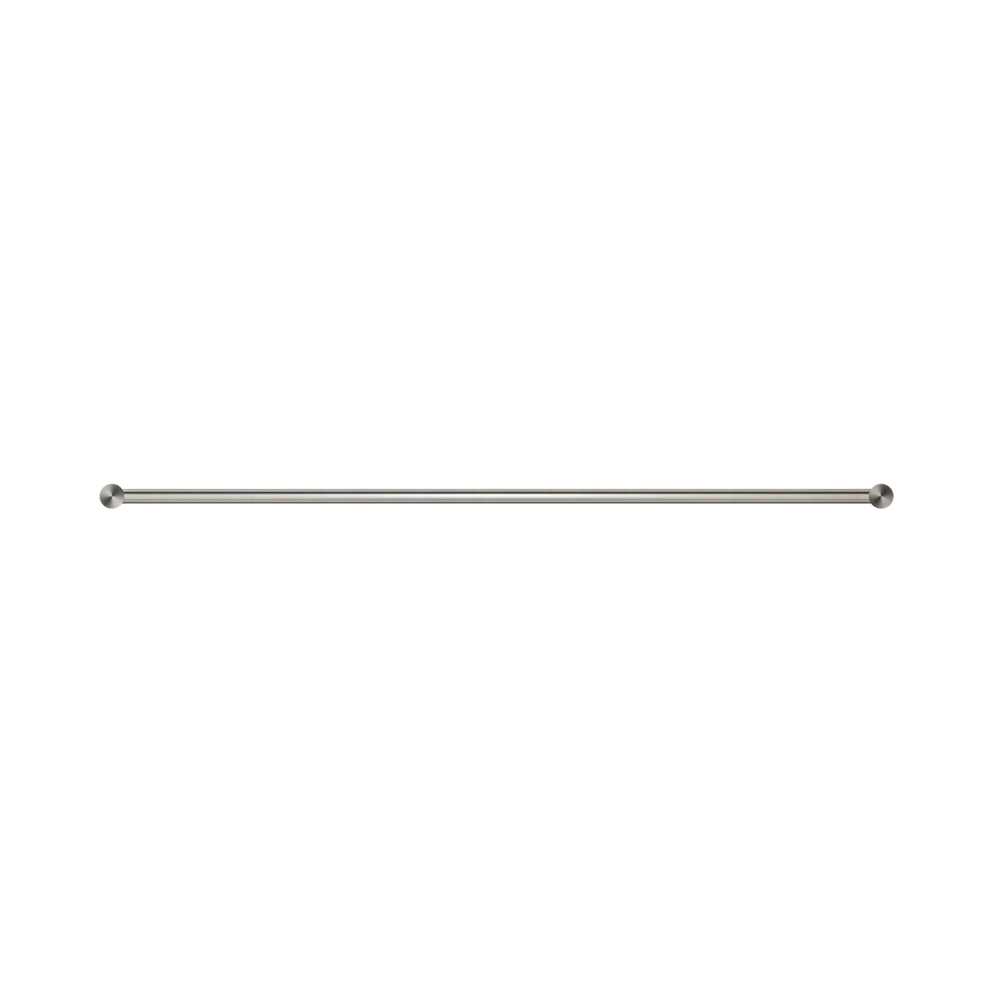 New Mecca Double Towel Rail 800mm Brushed Nickel