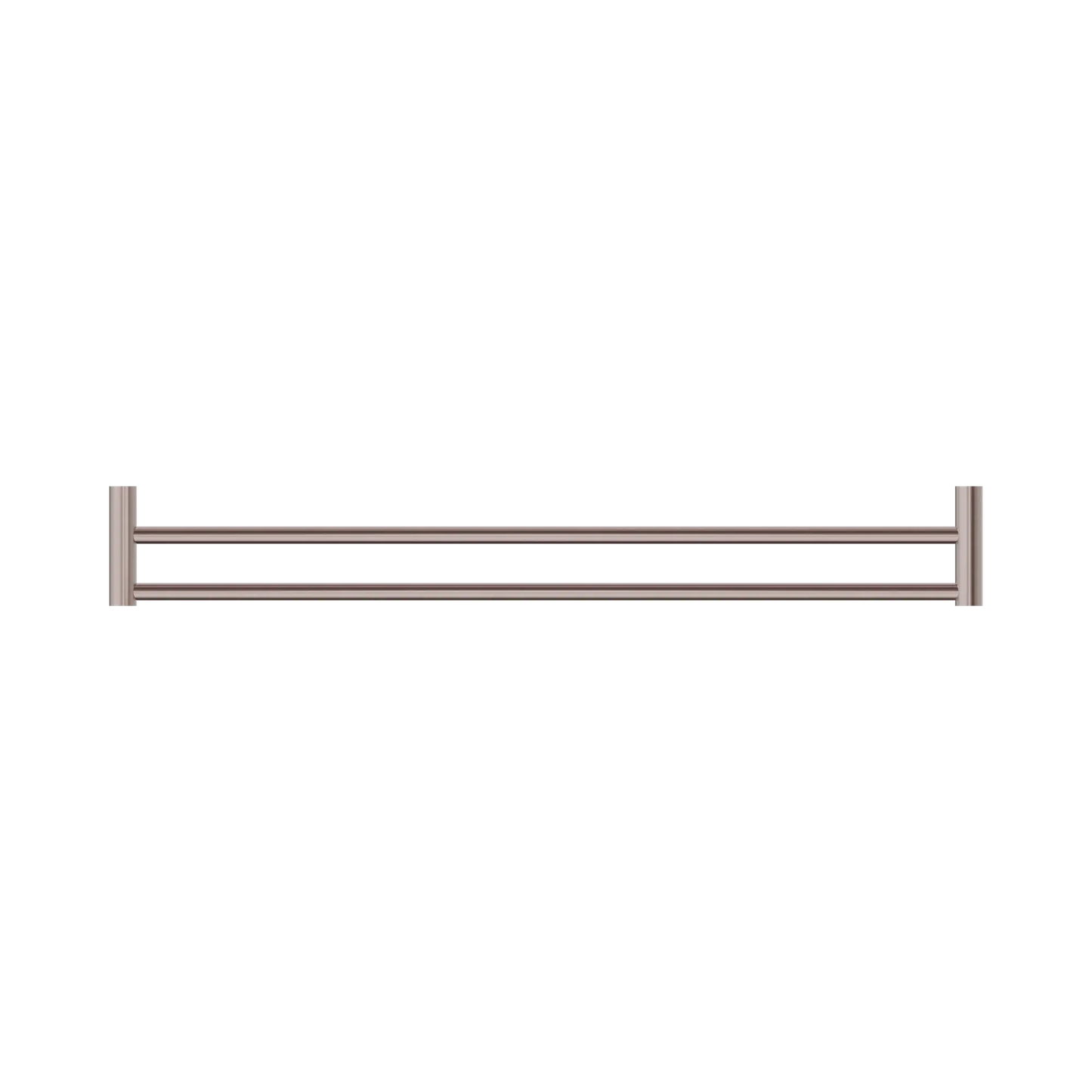 New Mecca Double Towel Rail 800mm Brushed Bronze