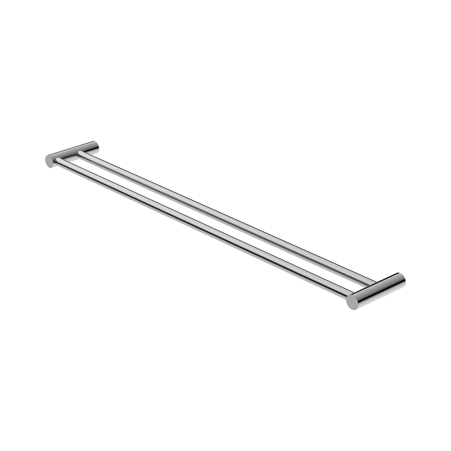 New Mecca Double Towel Rail 800mm Chrome
