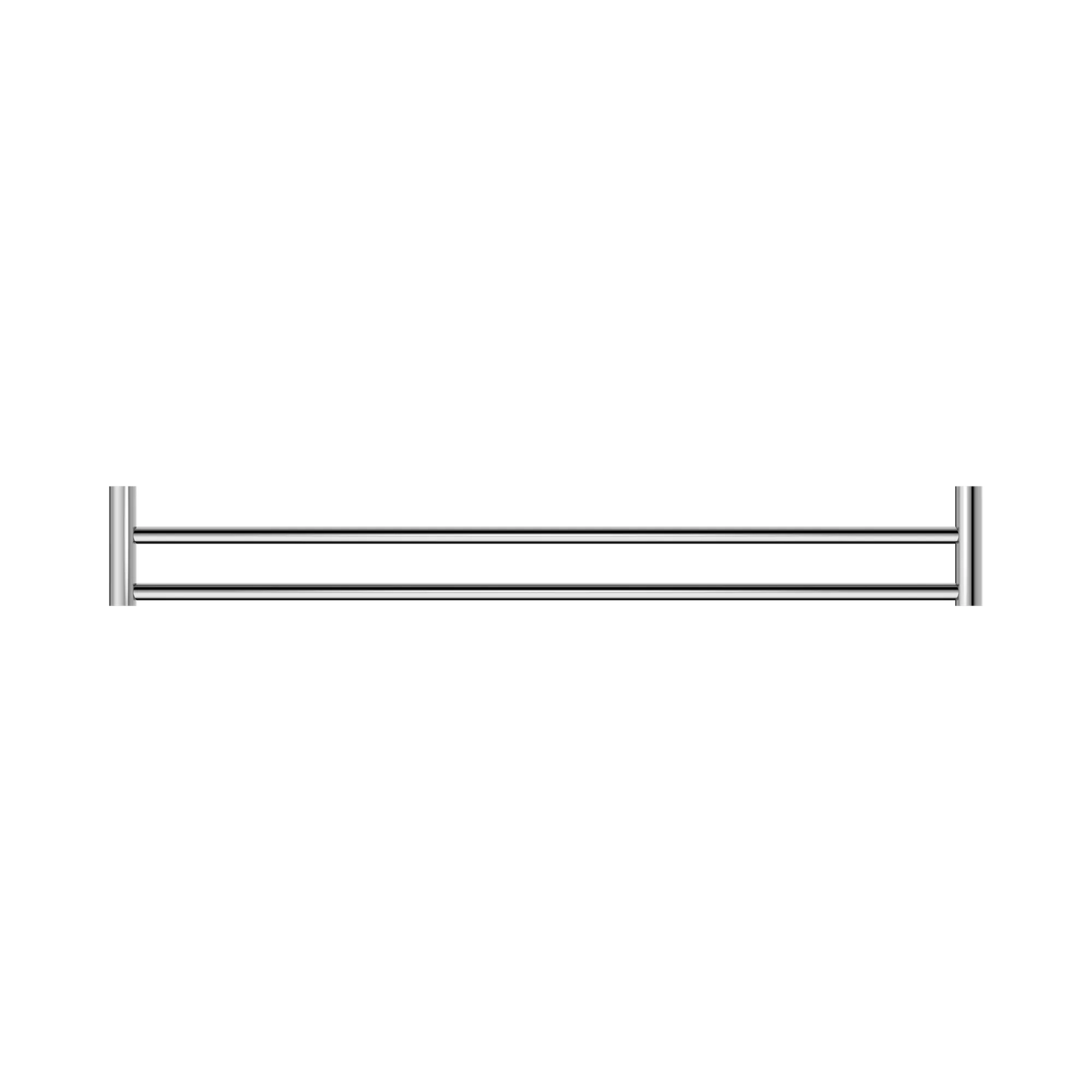 New Mecca Double Towel Rail 800mm Chrome