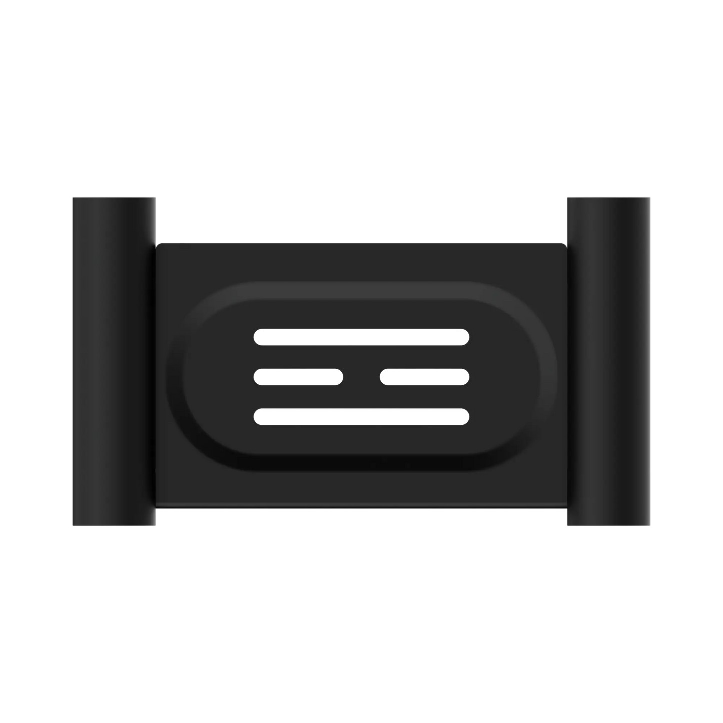 New Mecca Soap Dish Holder Matte Black