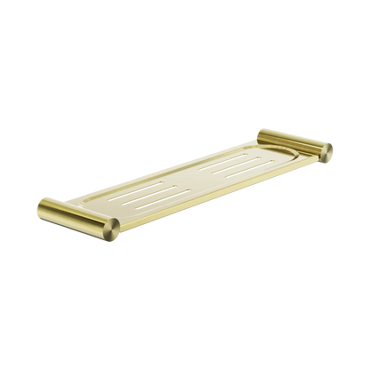New Mecca Metal Shower Shelf Brushed Gold