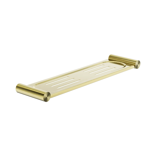 New Mecca Metal Shower Shelf Brushed Gold