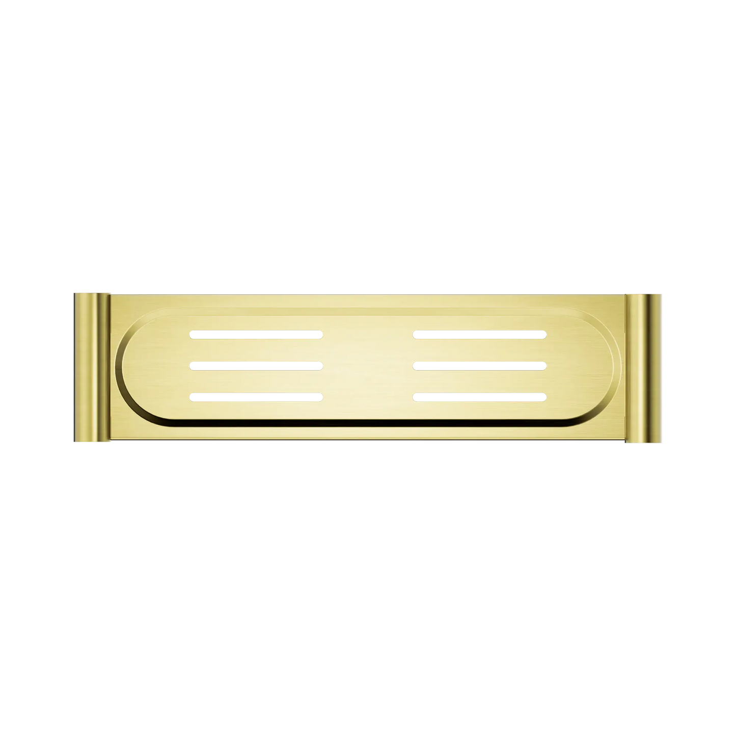 New Mecca Metal Shower Shelf Brushed Gold