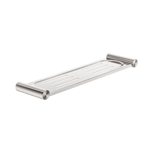 New Mecca Metal Shower Shelf Brushed Nickel