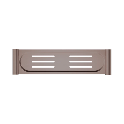 New Mecca Metal Shower Shelf Brushed Bronze