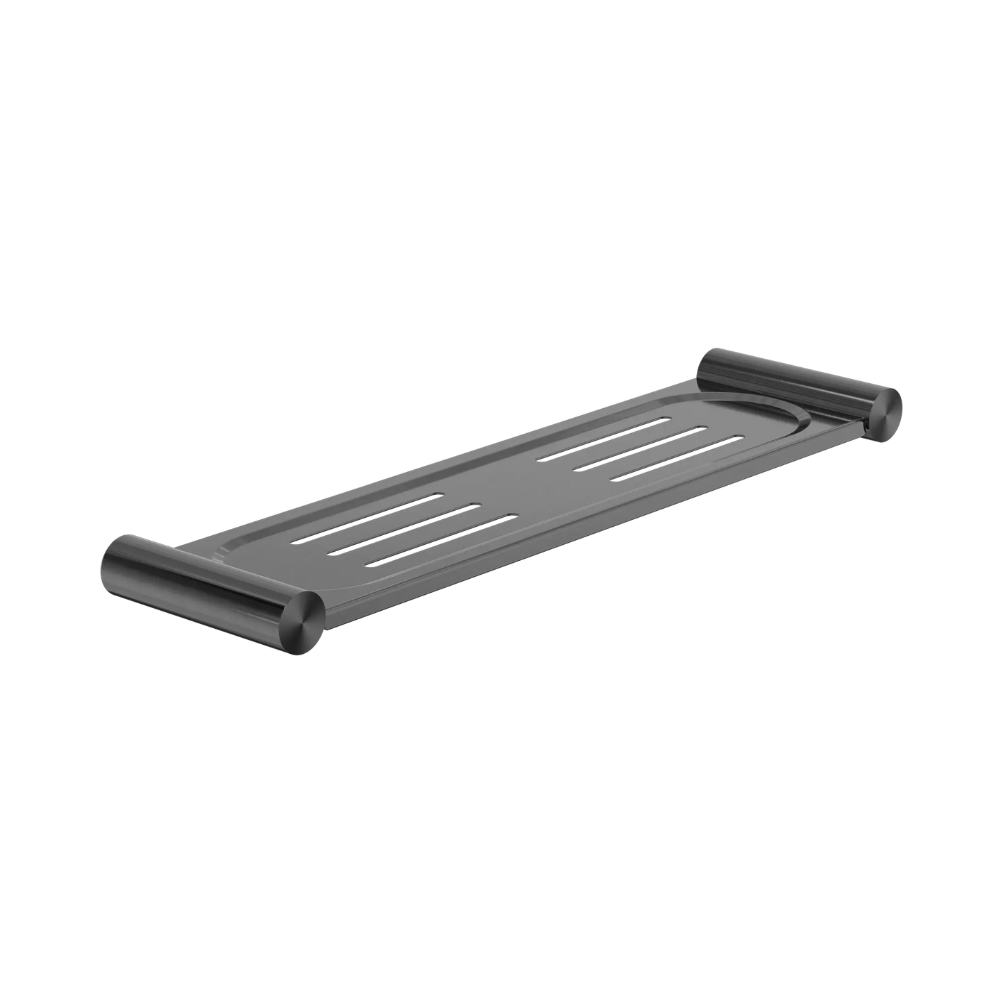 New Mecca Metal Shower Shelf Gun Metal