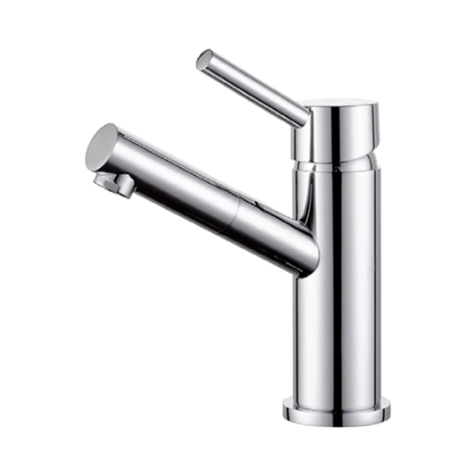 Dolce Basin Mixer Angle Spout Chrome