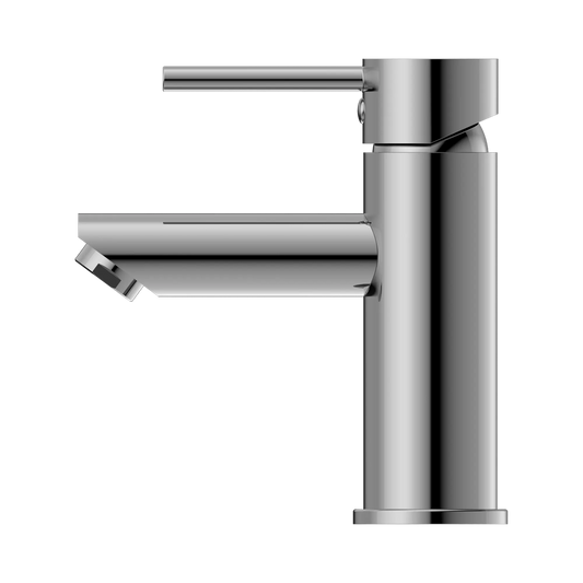 Dolce Basin Mixer Straight Spout Chrome