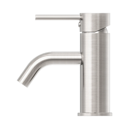 Dolce Basin Mixer Stylish Spout Brushed Nickel
