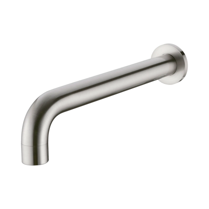 Dolce Basin/Bath Spout Only 215mm Brushed Nickel