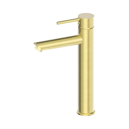 Dolce Tall Basin Mixer Brushed Gold
