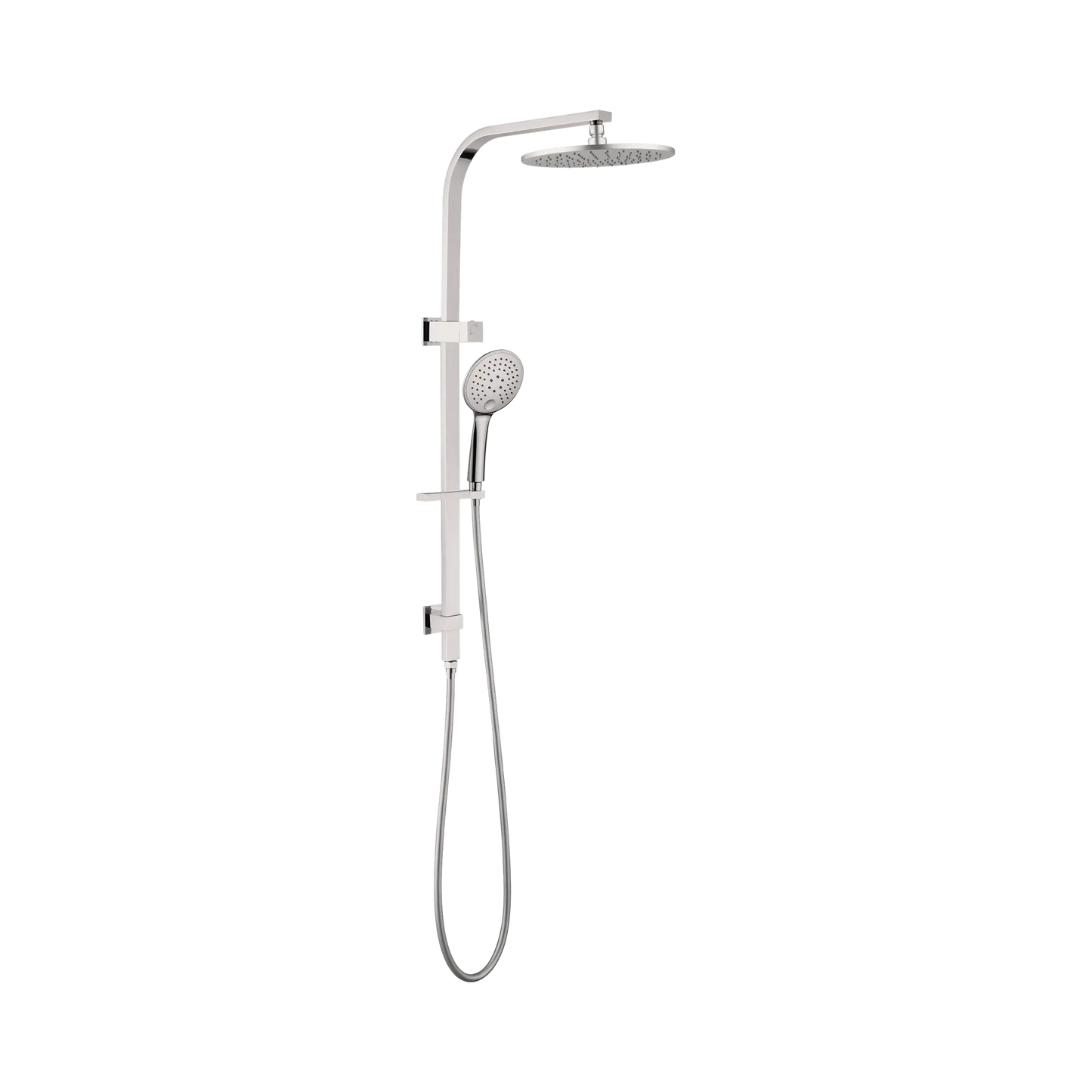 Bianca Twin Shower Brushed Nickel