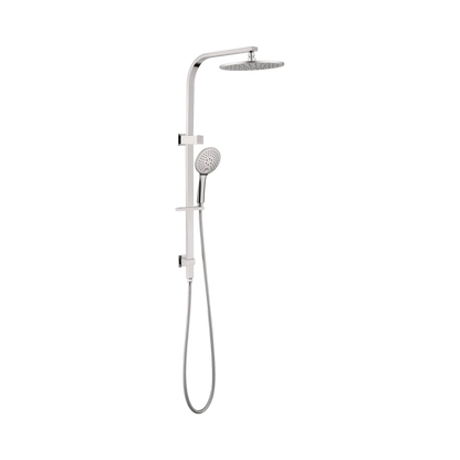 Bianca Twin Shower Brushed Nickel