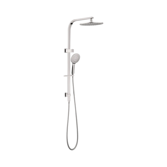 Bianca Twin Shower Brushed Nickel