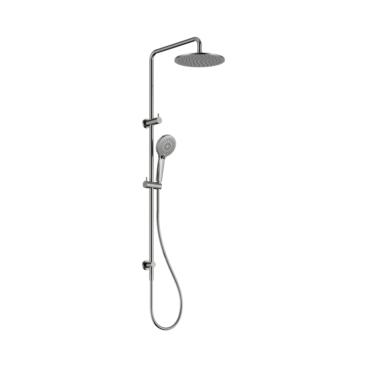 Round Twin Shower Chrome