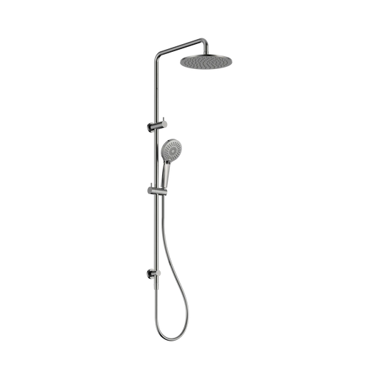 Round Twin Shower Chrome