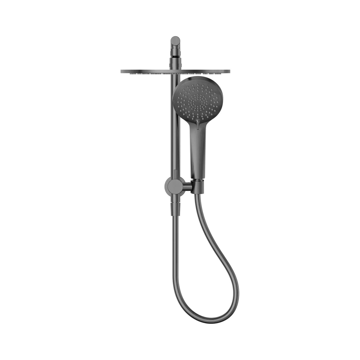 Mecca 2 In 1 Twin Shower Gun Metal